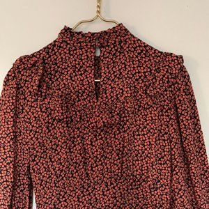 Doen Red Floral Dress